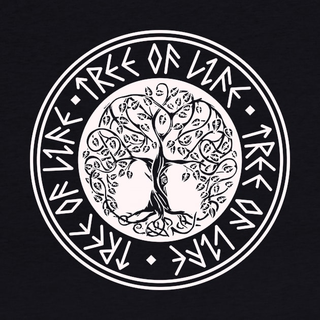 Celtic Tree Of Life Nordic Viking by wbdesignz